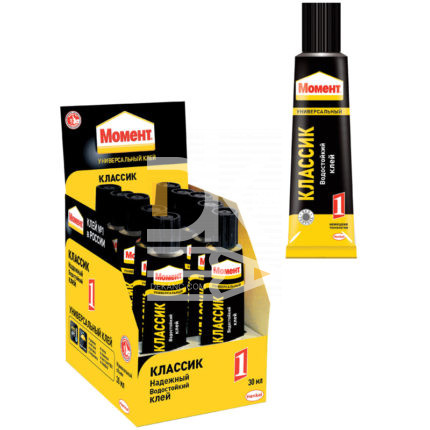 Суперклей Момент "Классик" контактный, Henkel, 30гр.
