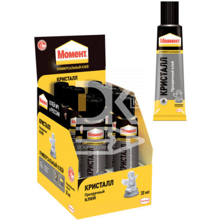 Суперклей Момент "Кристалл" прозрачный, Henkel, 30гр.