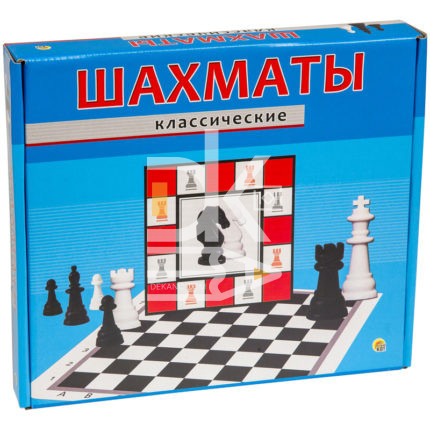 Шахматы классические Рыжий кот (игровое поле, фигуры) ИН-0156