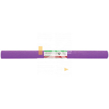 Бумага крепированная Greenwich Line, 50*250см, 32г/м2, сиреневая, в рулоне