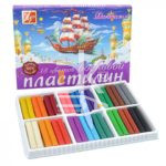 Пластилин Луч "Фантазия", 18 цветов, 315г, восковой, со стеком, картон