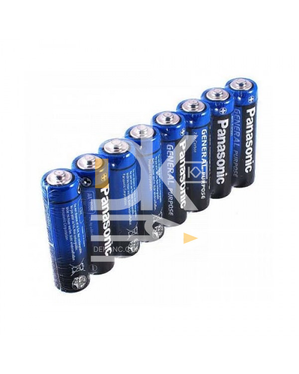 Батарейка Panasonic AA (R06) солевая, 8SHR, 1,5V 1/48 Батарейка Panasonic AA (R06) солевая, 8SHR, 1,5V 1/48