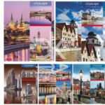 Тетрадь 60л., линия Hatber "Путешествие" 1/8