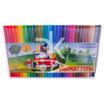 Фломастеры Centropen "Пингвины", 30цв., смываемые, ПВХ