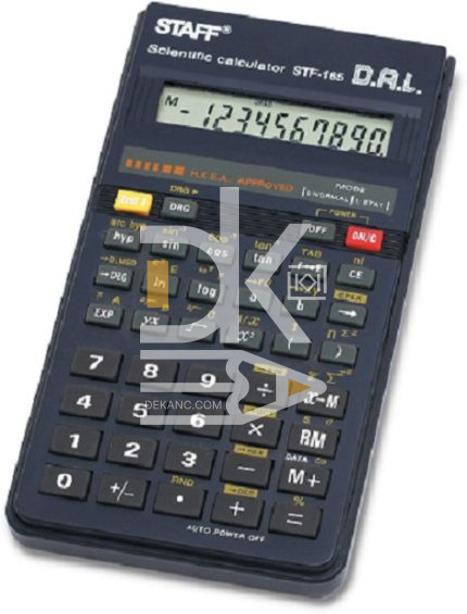 Калькулятор STAFF инженерный STF-165, 128 функций, 10 разрядов, 143х78 мм, 250122