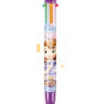 Ручка шариковая  "Sofia the First", 6-и цв., автоматическая, 0,7 мм, корпус ассорти  1/36