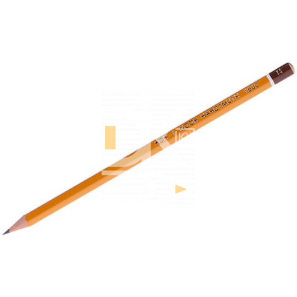 Карандаш ч/г Koh-i-Noor "1500" H, заточен.,шестигранный
