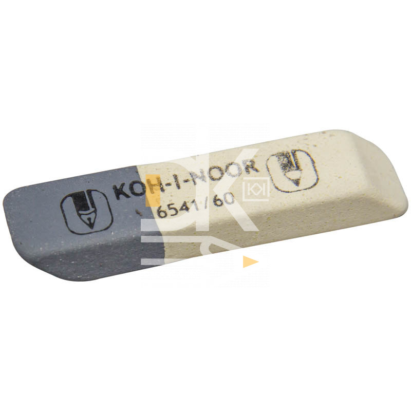 Ластик Koh-I-Noor "Sanpearl" 6541/60, скошенный, комбинированный, натуральный каучук, 57*14*8мм Ластик Koh-I-Noor "Sanpearl" 6541/60, скошенный, комбинированный, натуральный каучук, 57*14*8мм