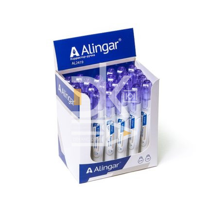 Корректирующий карандаш Alingar, 07мл, металлический наконечник AL2419  1/24