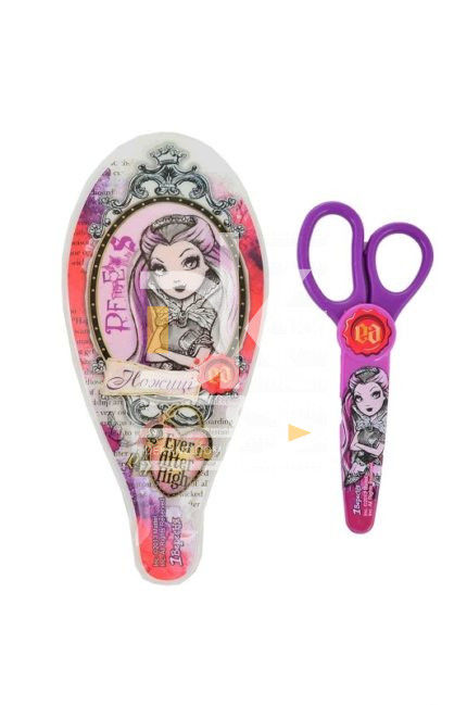 Ножницы детские 1Вересня 13,0см, "Ever After High" в пластиковом чехле