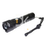 Фонарь ручной металлич., аккум., USB. H-758-P70