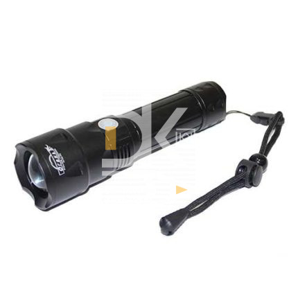 Фонарь ручной металлич., аккум., USB. H-758-P70