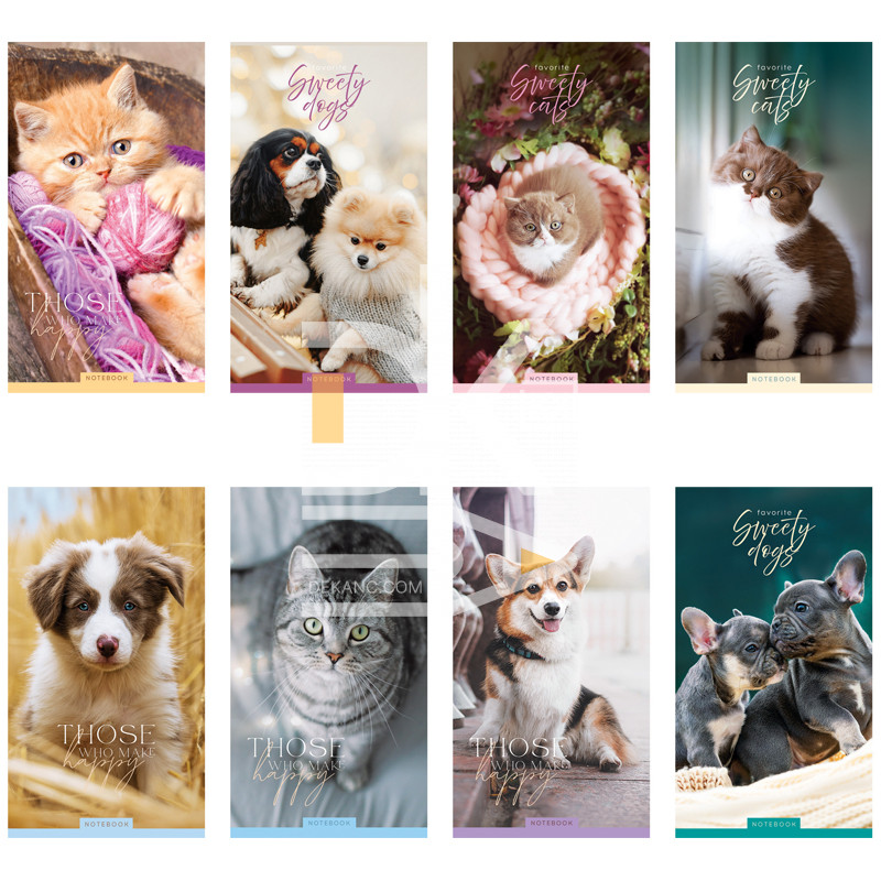 Блокнот, А6, 24л., обл. мягкая, на скрепке, ArtSpace "Cute animals" Блокнот, А6, 24л., обл. мягкая, на скрепке, ArtSpace "Cute animals"