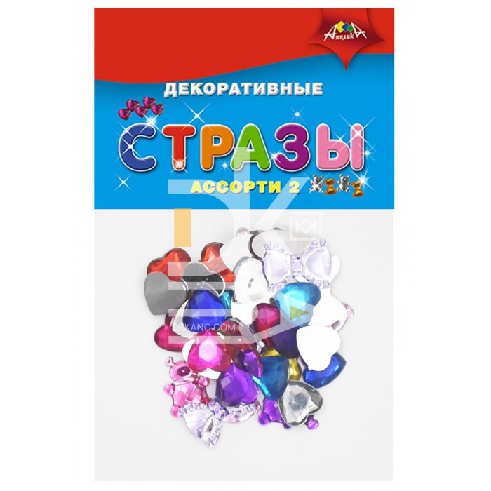 Набор для творчества "Стразы" ассорти LKC/Jermey Набор для творчества "Стразы" ассорти LKC/Jermey