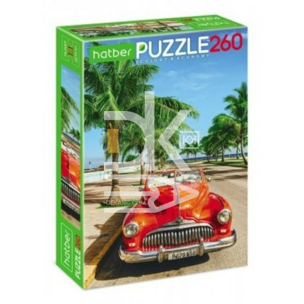 Пазл 260 эл. Hatber "Ретроавтомобиль" 22*33см