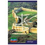 Блокнот А6, гребень, Alingar, ламинация, ассорти, 60л., клетка, "MIX New", ассорти картинок
