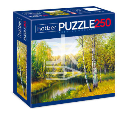 Пазл 250 эл. Hatber "Русский пейзаж" 40*28см Premium