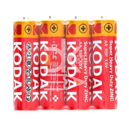 Батарейка Kodak  AAA (R03) солевая, 4SHR, 1,5V  1/60