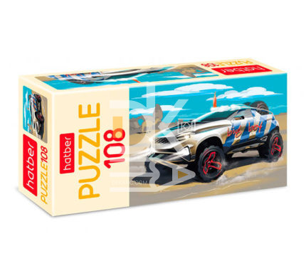 Пазл 108 эл. Hatber "Autotravel" 30*21,0см