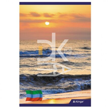 Блокнот А5, гребень, Alingar, ламинация, ассорти, 48 л., клетка, "MIX New", ассорти картинок