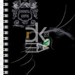 Блокнот, А6, 140л., обл. мягкая, на гребне, Hatber "Royal Cats"