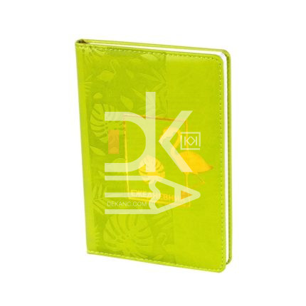Ежедневник недатированный, A5, 140л., кожзам., Yalong "Фламинго" YL-E-583, цвета ассорти