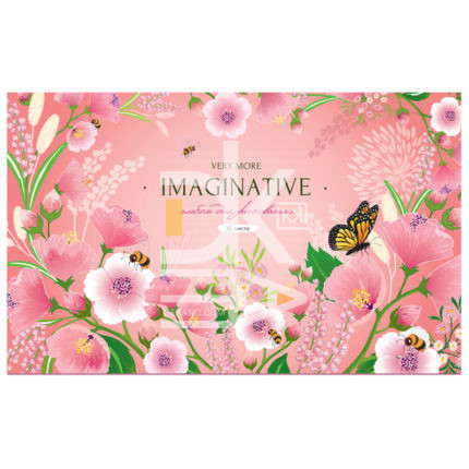 Альбом для рисования 32л., А4, на скрепке ArtSpace "Цветы. Magic flowers"