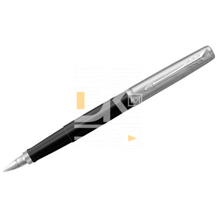Ручка перьевая Parker "Jotter Originals Black Chrome CT" синяя, 0,8мм, подар. уп.