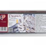 Глина для лепки Луч De Luxe, белая, 500г, вакуумный пакет