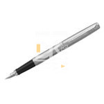 Ручка перьевая Parker "Jotter Stainless Steel CT" 1,0мм, подар. уп.