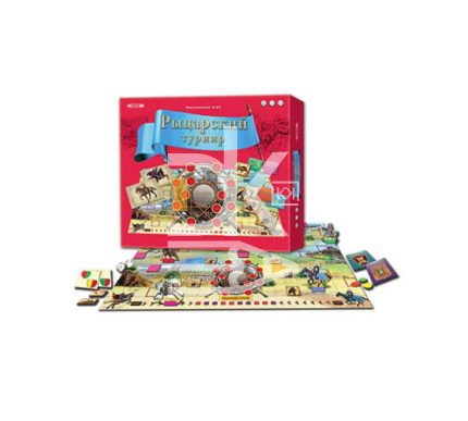 Настольная игра "Рыцарский турнир" Рыжий кот 33*25*4,5 см
