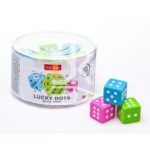 Ластик Hatber "Lucky Dots", фигурный, термопластичная резина, в пласт. тубе
