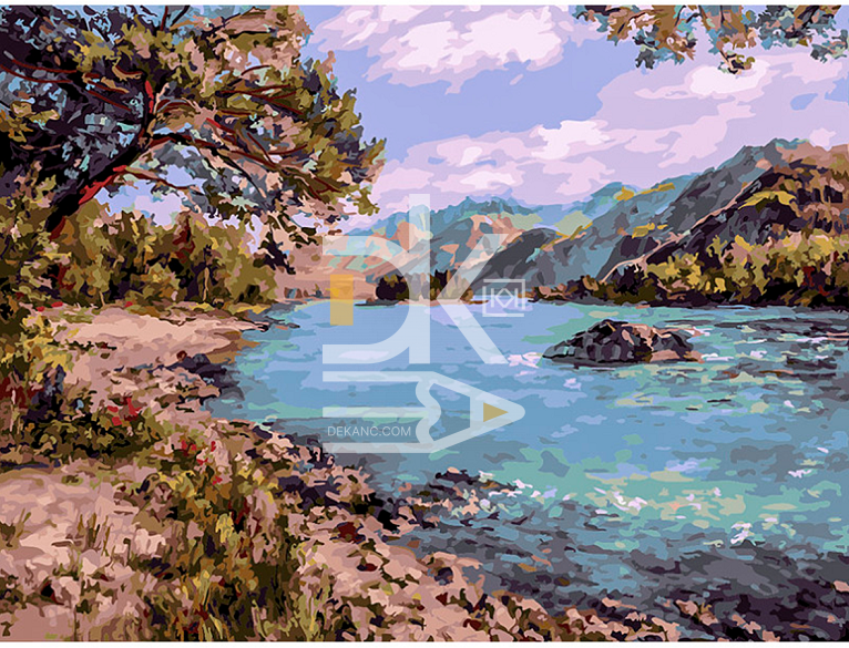 Рисование по номерам 30*40см Белоснежка "Горный Алтай" Рисование по номерам 30*40см Белоснежка "Горный Алтай"