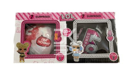 LOL - 7 surprise, 2 куклы в 1 карт. коробке №8649