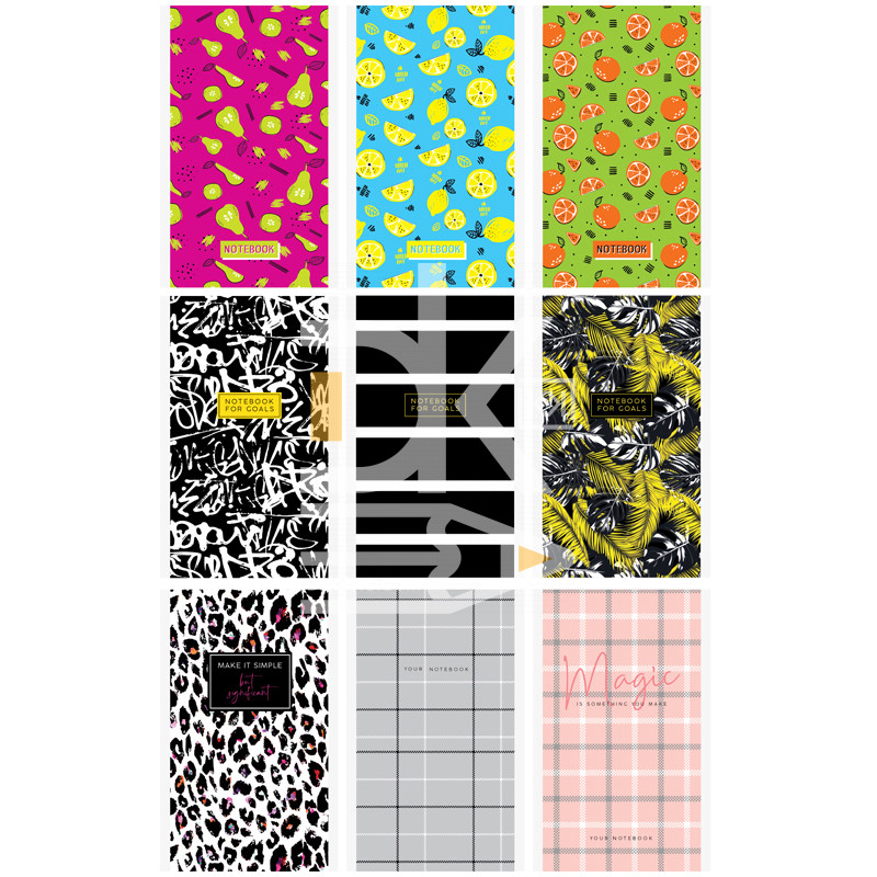 Блокнот, А6, 24л., обл. мягкая, на скрепке, ArtSpace "Узоры. Pattern mix" Блокнот, А6, 24л., обл. мягкая, на скрепке, ArtSpace "Узоры. Pattern mix"
