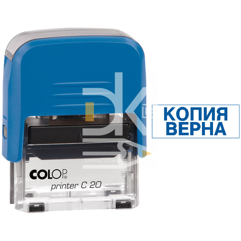 Штамп Colop "КОПИЯ ВЕРНА", 38*14мм Штамп Colop "КОПИЯ ВЕРНА", 38*14мм