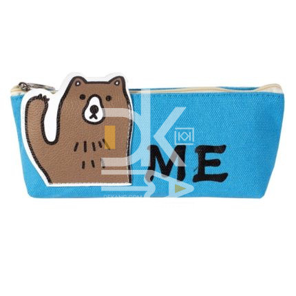 Пенал-косметичка Alingar, ткань, молния, 80 х 190 мм, "ME"