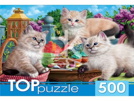 Пазл 500 эл. Рыжий кот "Невские маскарадные котята" TOP 330*470мм