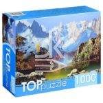 Пазл 1000 эл. Рыжий кот "А. Головин. Горное озеро" Русская коллекция TOP 685*485мм