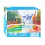 Пазл 1000 эл. Рыжий кот "Италия. Озеро Брайес" TOP 685*485мм