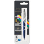 Ручка шариковая Parker "Jotter Navy Blue" синяя, 1,0мм, кнопочн., пластик. корпус, блистер