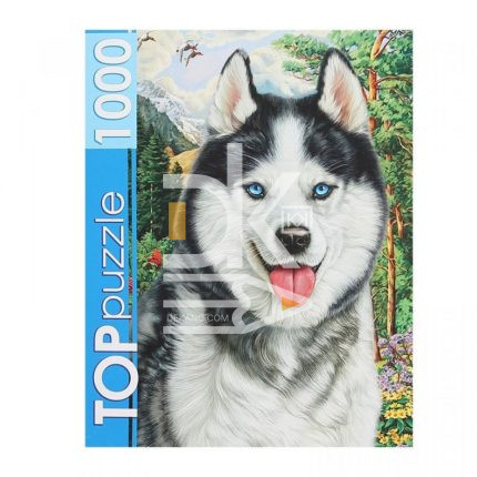 Пазл 1000 эл. Рыжий кот "Портрет хаски" TOP 685*485мм