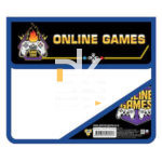 Папка для тетрадей Пчелка А5, 1 отд., на липучке, "Game Zone"