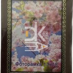 Рамка пластиковая 13*18см, Декор  22.81, пластик, стекло