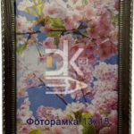 Рамка пластиковая 13*18см, Декор  17.608, пластик, стекло