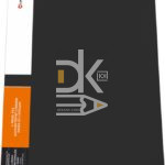 Папка на 4-х кольцах Lamark, 32мм, 600мкм, черная