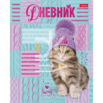 Дневник Hatber, мягкая обложка, 40л., 1-11кл., "Пушистое счастье"