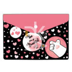 Папка конверт на кнопке Феникс+, А5, 24,0см.*17,0см., горизонт., 58814