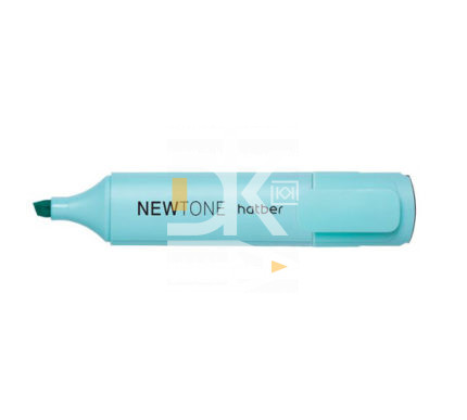 Текстовыделитель Hatber "NEWtone PASTEL" бирюзовый 1-5мм