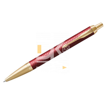 Ручка шариковая Parker "IM Premium Red GT" синяя, 1,0мм, кнопочн., подар. уп.